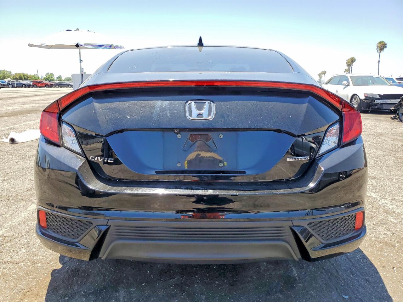 2017 Honda Civic Touring Black vin: 2HGFC3B90HH350610
