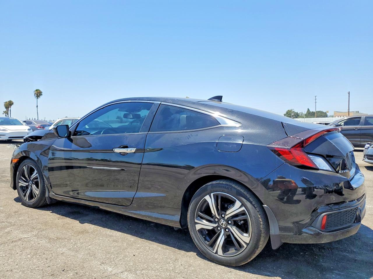 2017 Honda Civic Touring Black vin: 2HGFC3B90HH350610