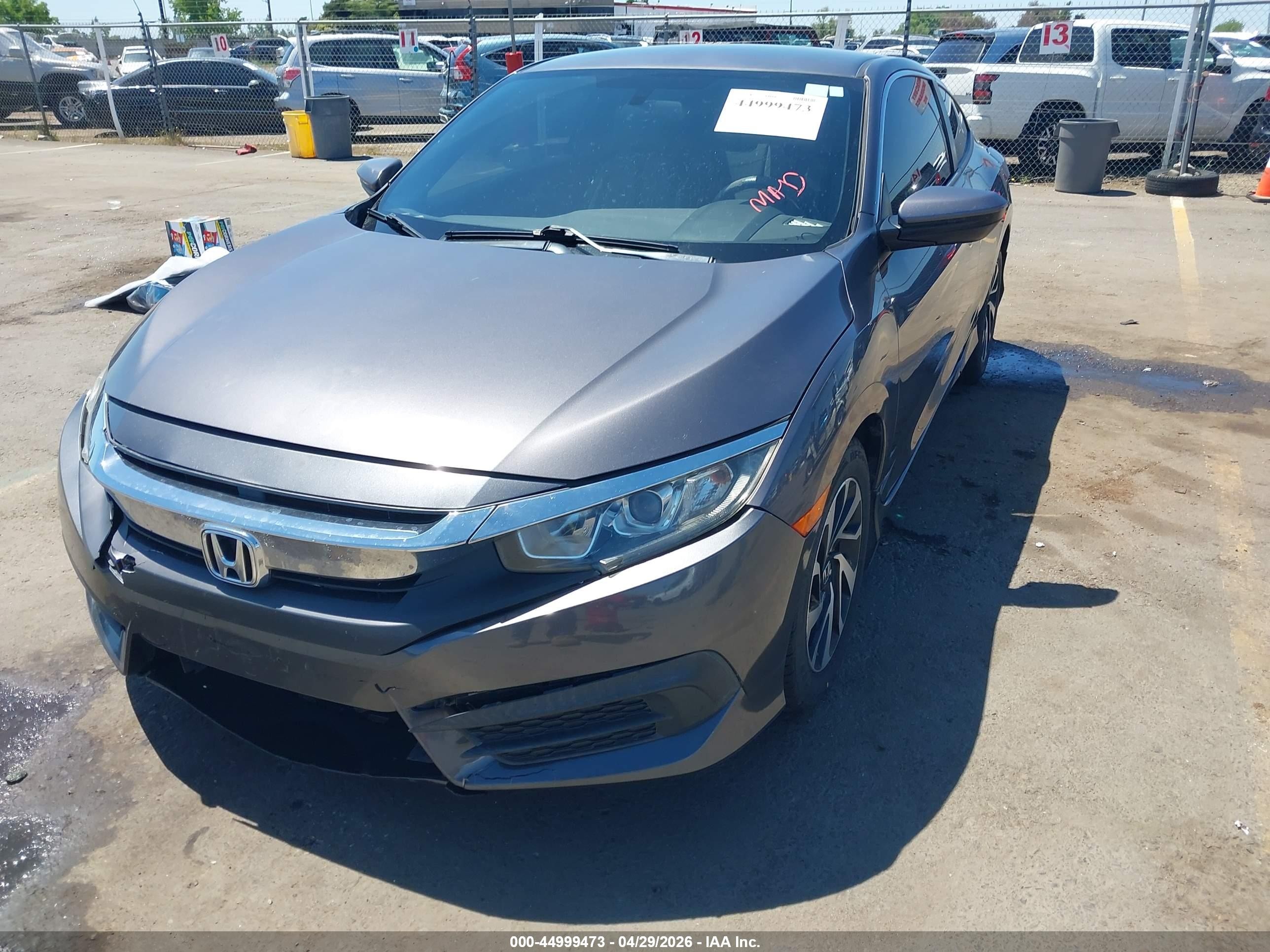 2017 Honda Civic Lx Черный vin: 2HGFC4A57HH306981