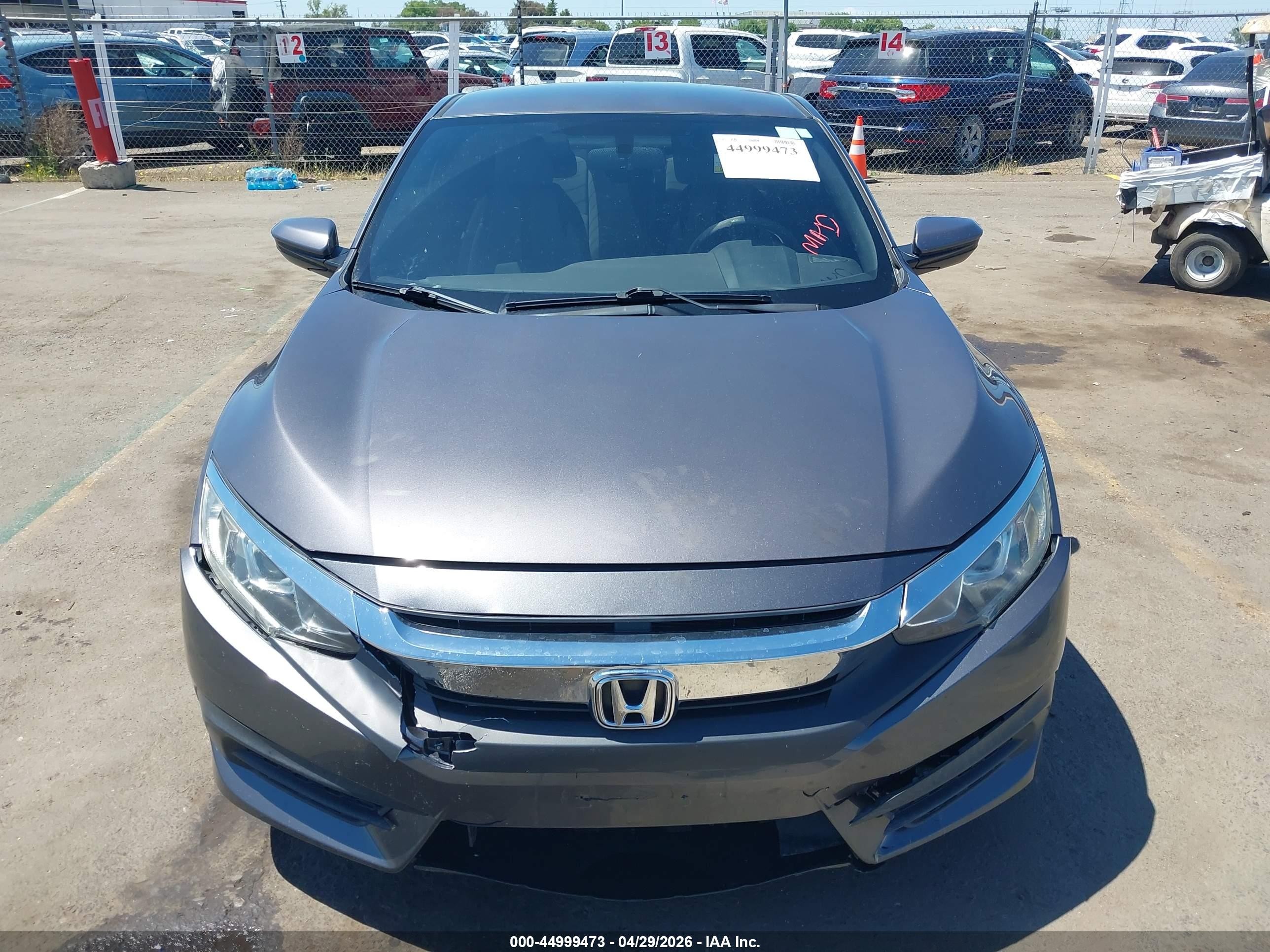 2017 Honda Civic Lx Черный vin: 2HGFC4A57HH306981