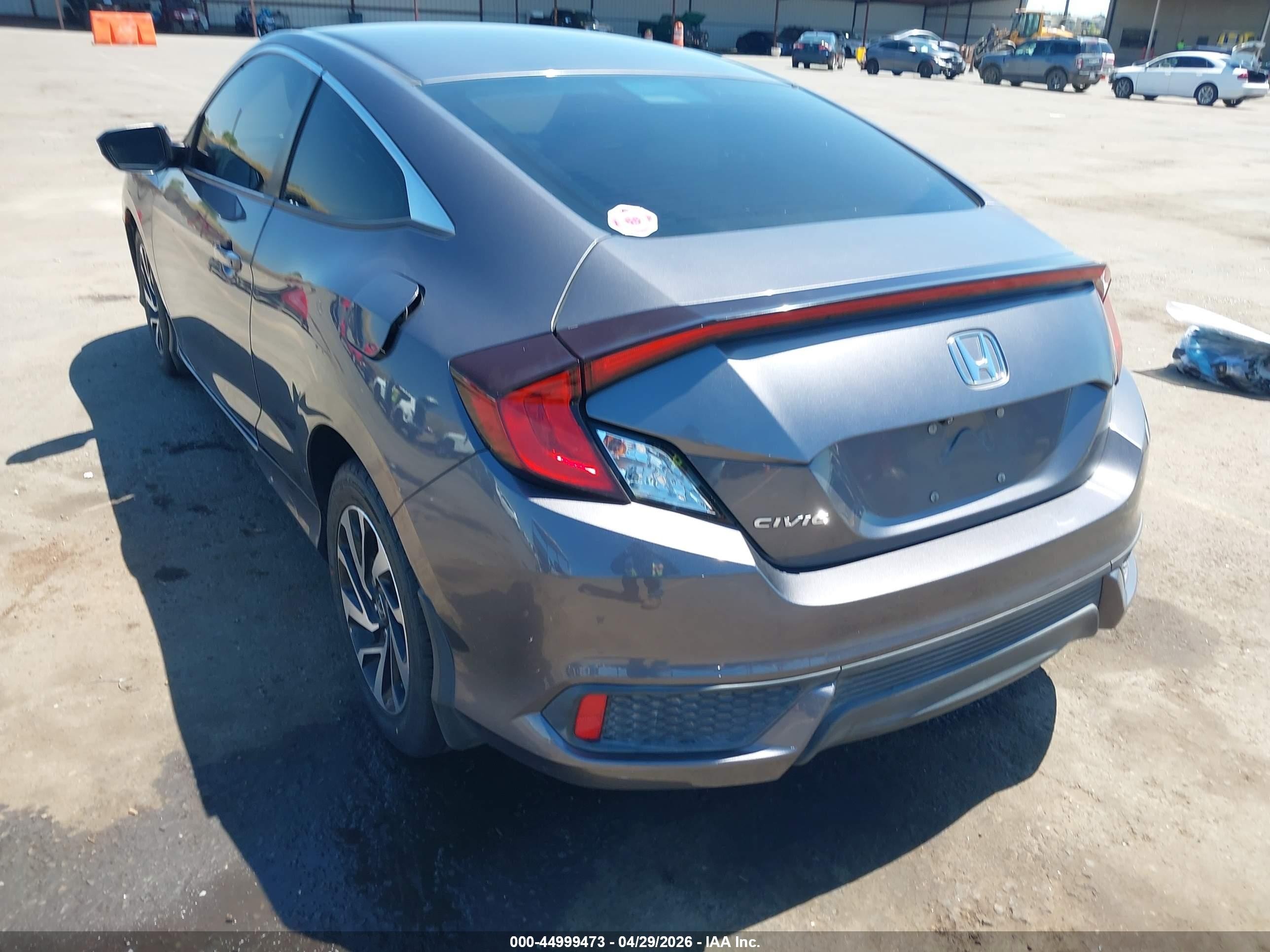 2017 Honda Civic Lx Черный vin: 2HGFC4A57HH306981