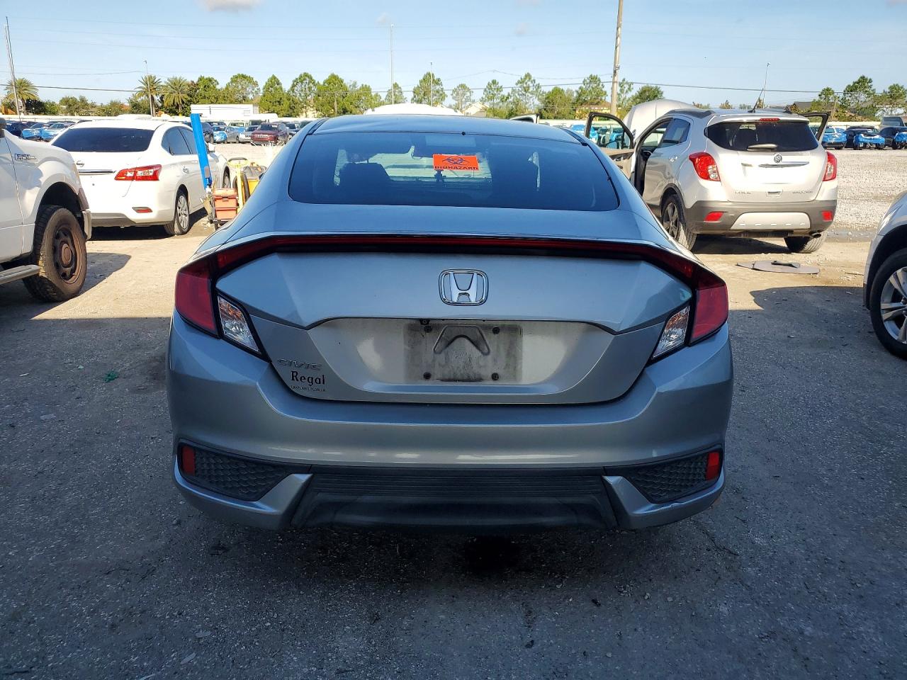 2016 Honda Civic Lx Gray vin: 2HGFC4B00GH302000