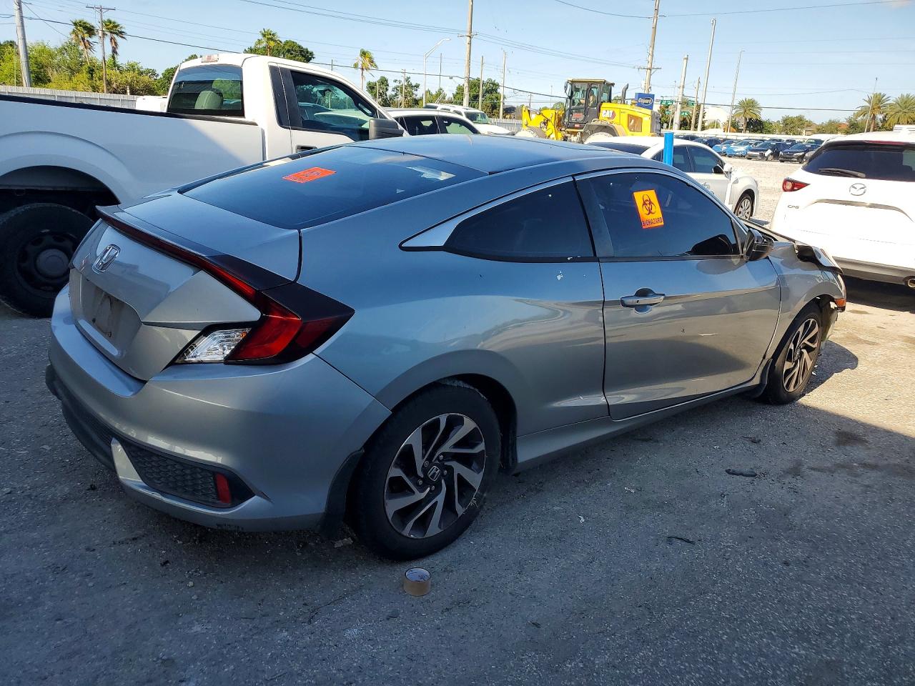 2016 Honda Civic Lx Gray vin: 2HGFC4B00GH302000