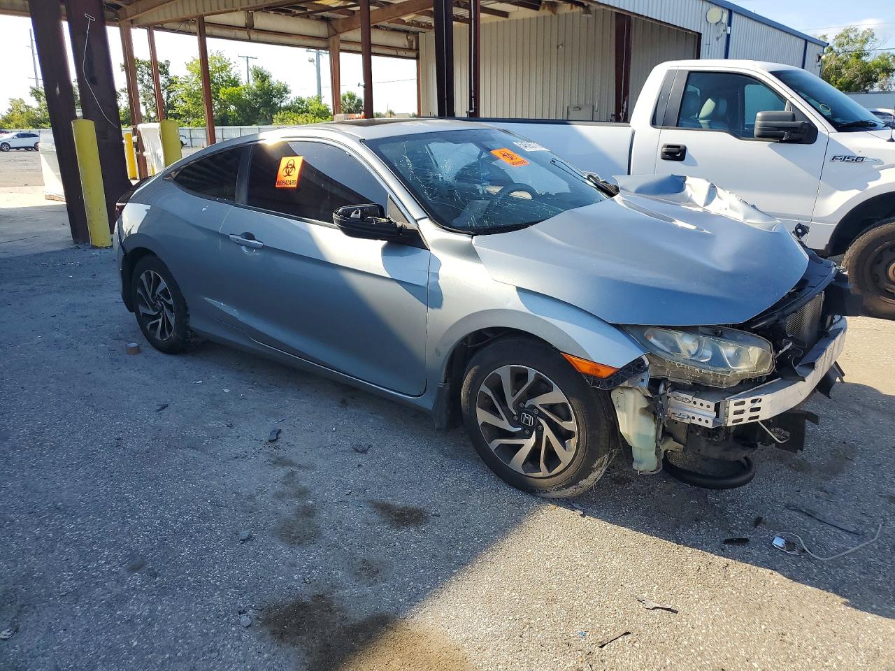 2016 Honda Civic Lx Gray vin: 2HGFC4B00GH302000