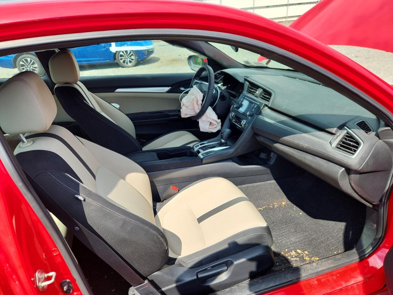 2016 Honda Civic Lx Red vin: 2HGFC4B04GH306017