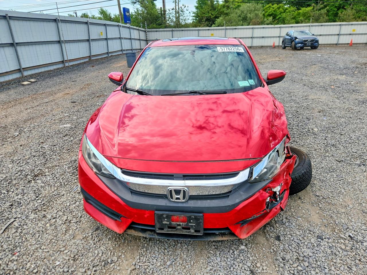 2016 Honda Civic Lx Red vin: 2HGFC4B04GH306017