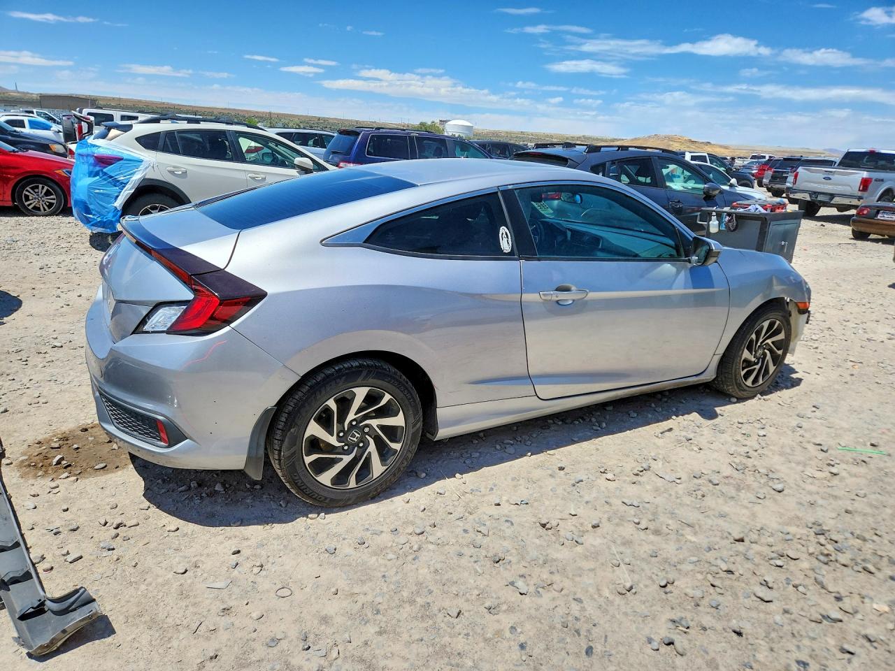 2016 Honda Civic Lx Silver vin: 2HGFC4B05GH302901