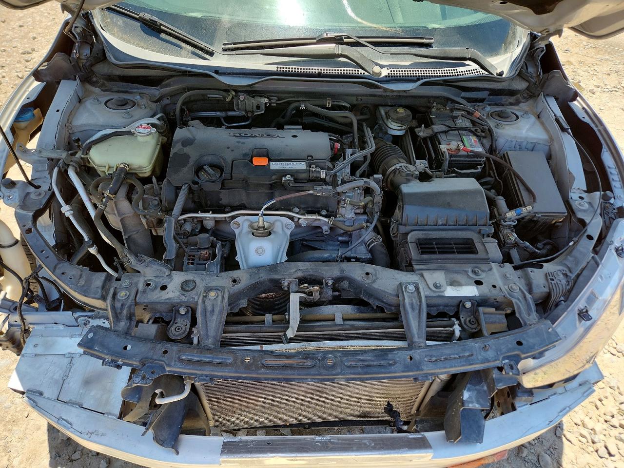 2016 Honda Civic Lx Silver vin: 2HGFC4B05GH302901