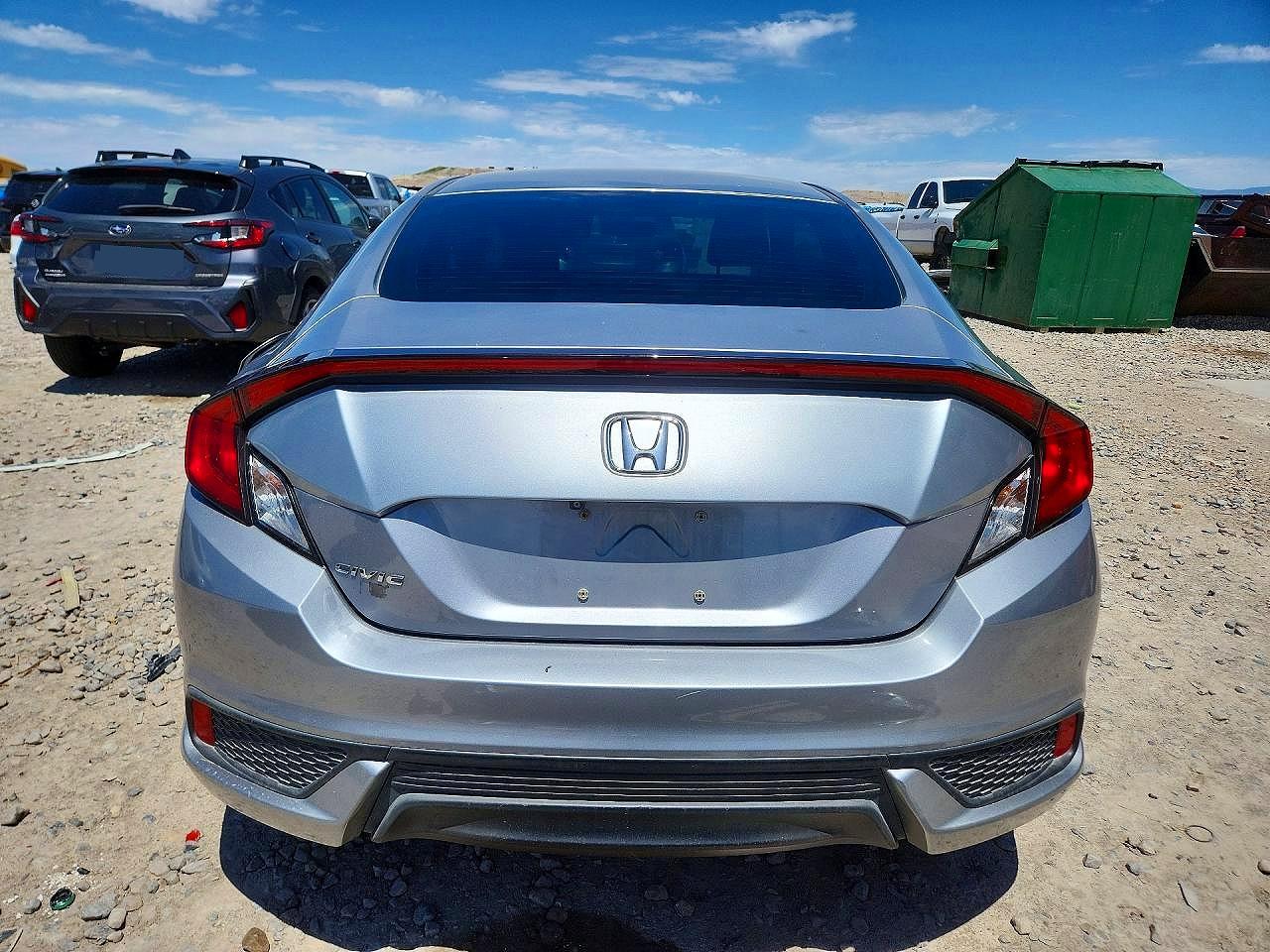 2016 Honda Civic Lx Silver vin: 2HGFC4B05GH302901