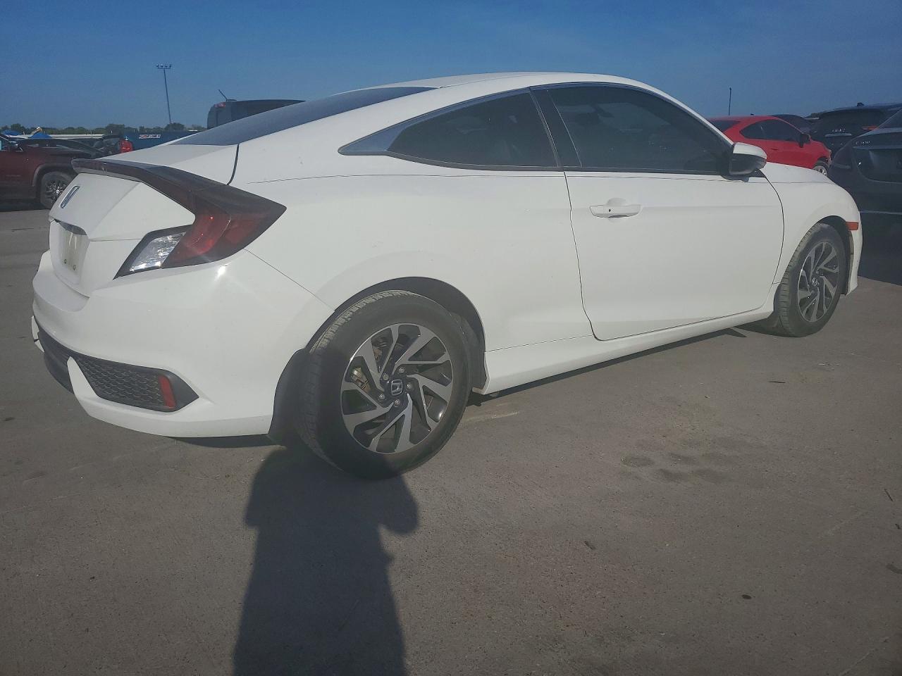 2016 Honda Civic Lx White vin: 2HGFC4B05GH313476