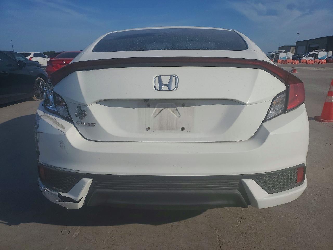 2016 Honda Civic Lx White vin: 2HGFC4B05GH313476