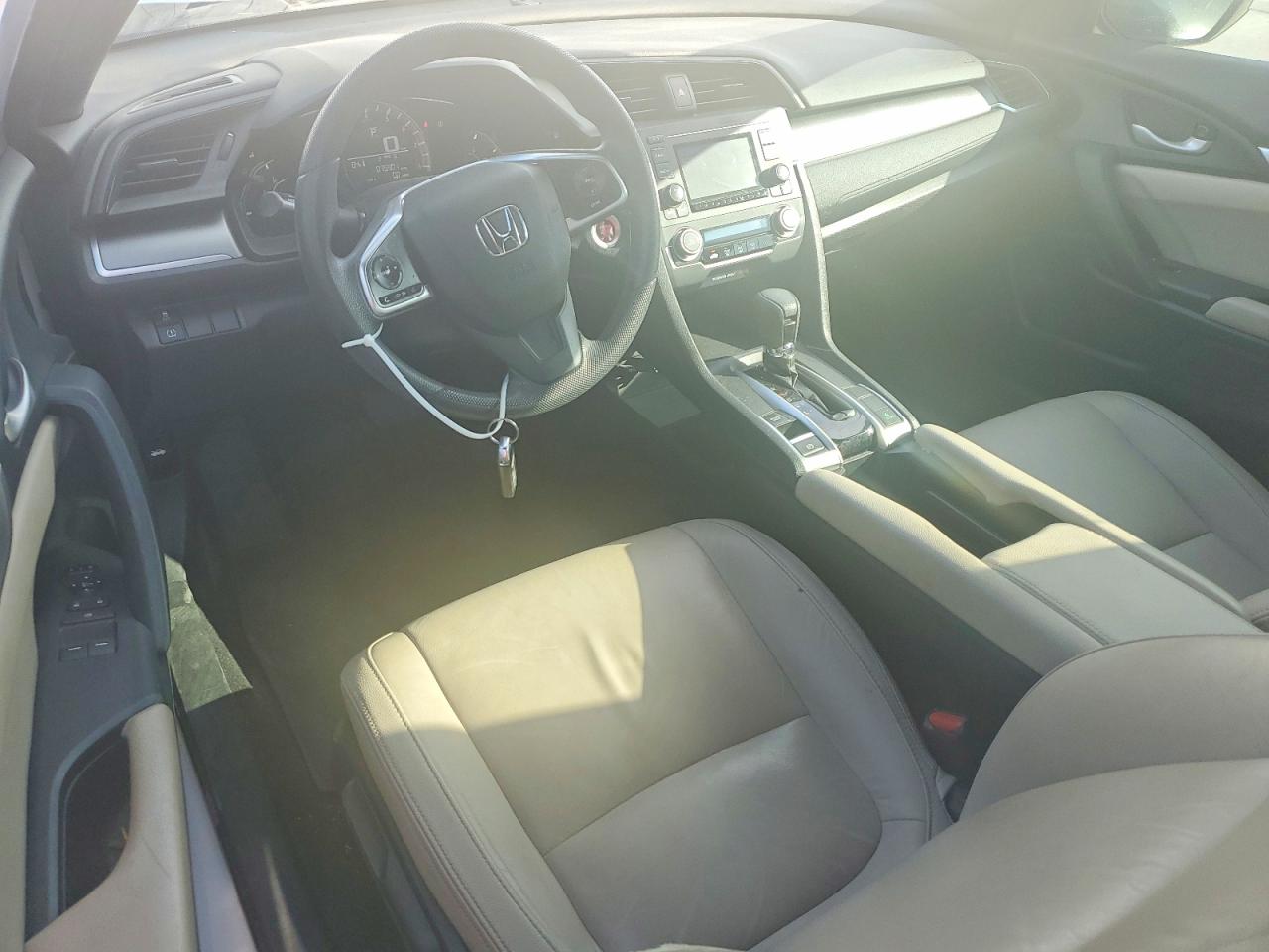 2016 Honda Civic Lx White vin: 2HGFC4B05GH313476