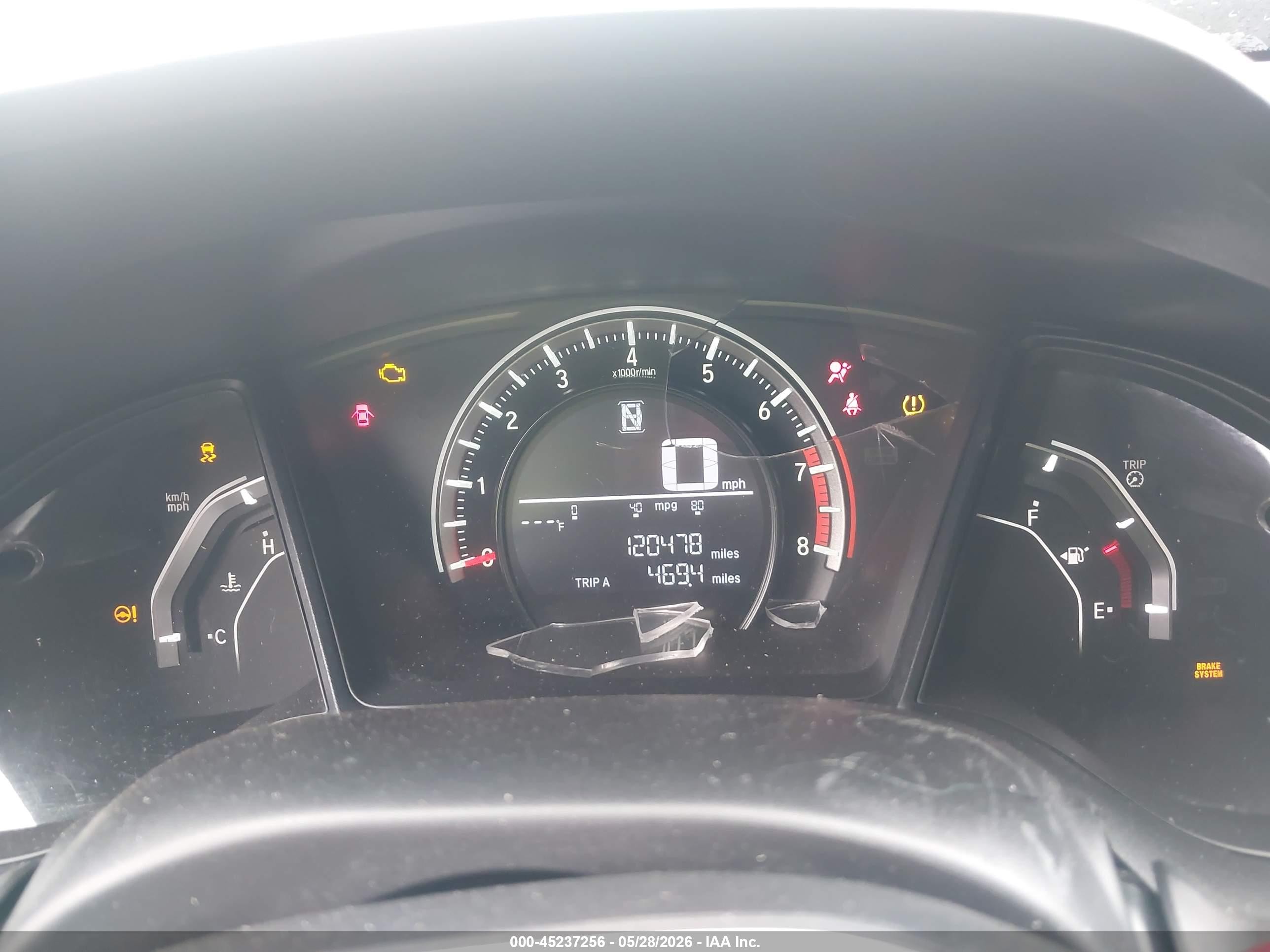 2017 Honda Civic Lx-p White vin: 2HGFC4B08HH301744