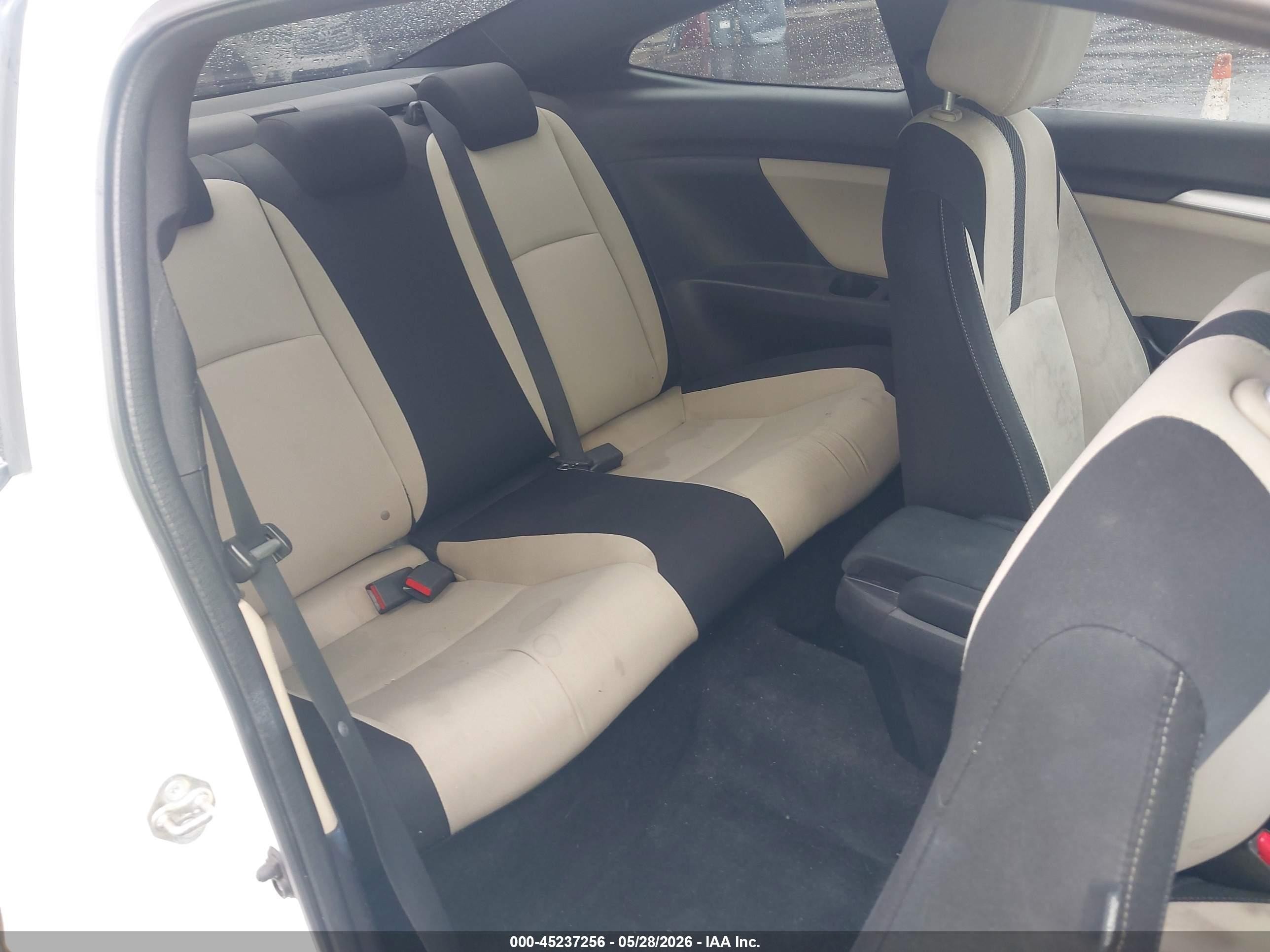 2017 Honda Civic Lx-p White vin: 2HGFC4B08HH301744
