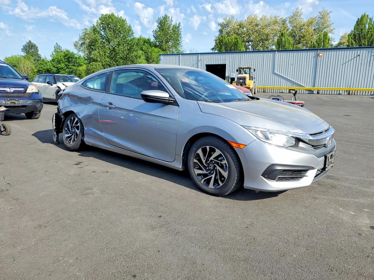 2016 Honda Civic Lx Silver vin: 2HGFC4B0XGH316065