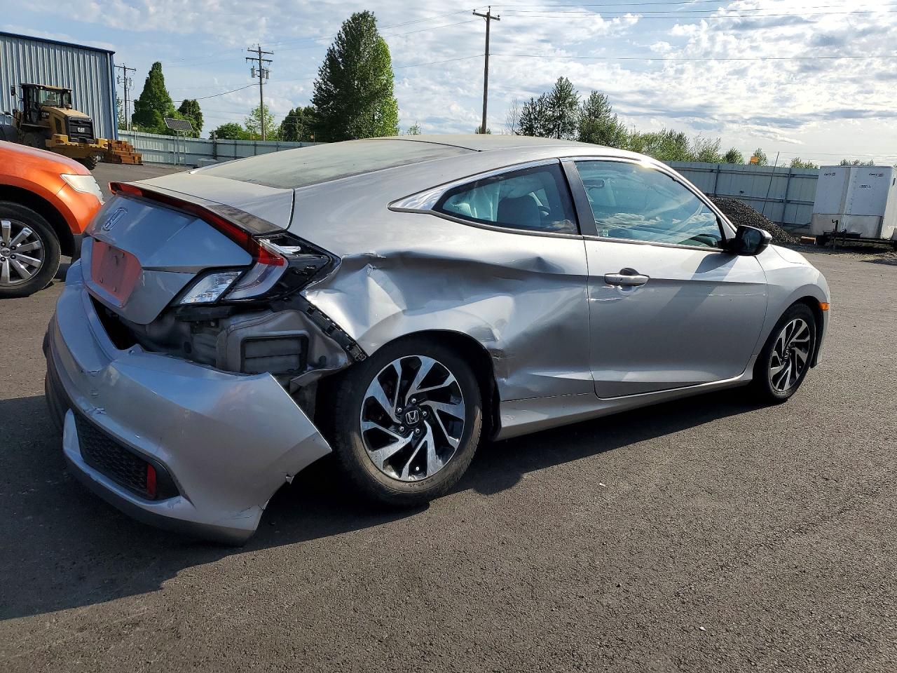 2016 Honda Civic Lx Silver vin: 2HGFC4B0XGH316065