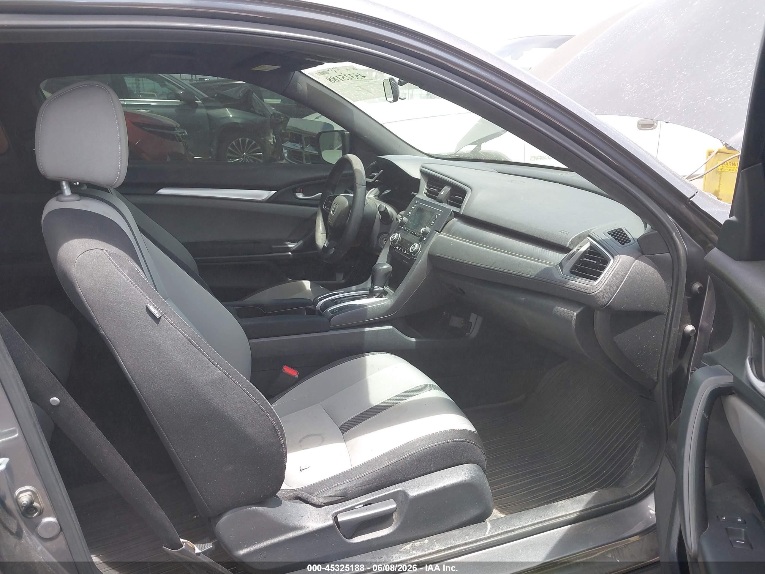 2016 Honda Civic Lx Gray vin: 2HGFC4B53GH316484