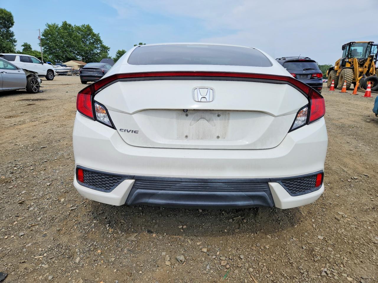 2017 Honda Civic Lx Белый vin: 2HGFC4B57HH310169