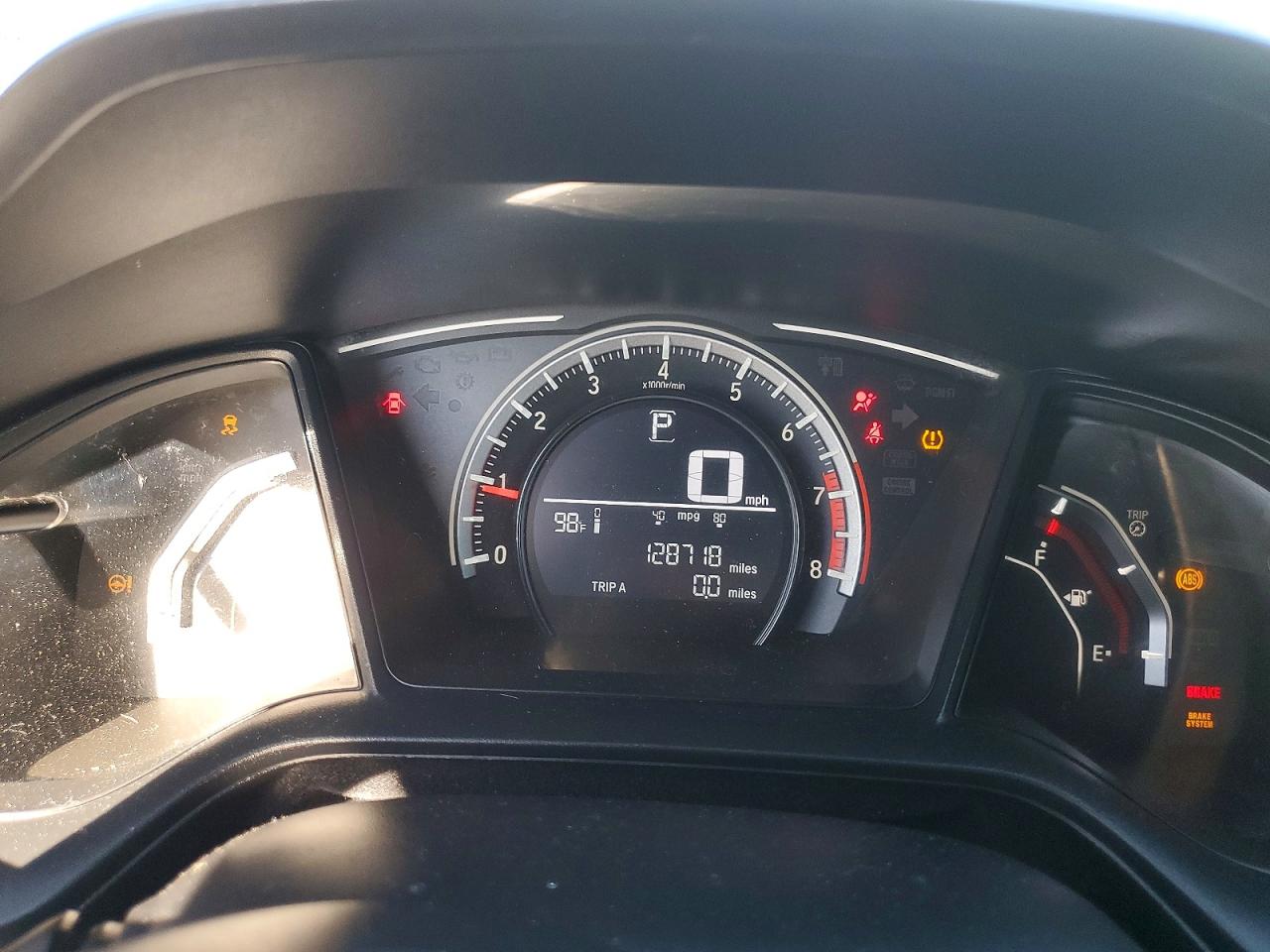 2017 Honda Civic Lx Silver vin: 2HGFC4B58HH303344