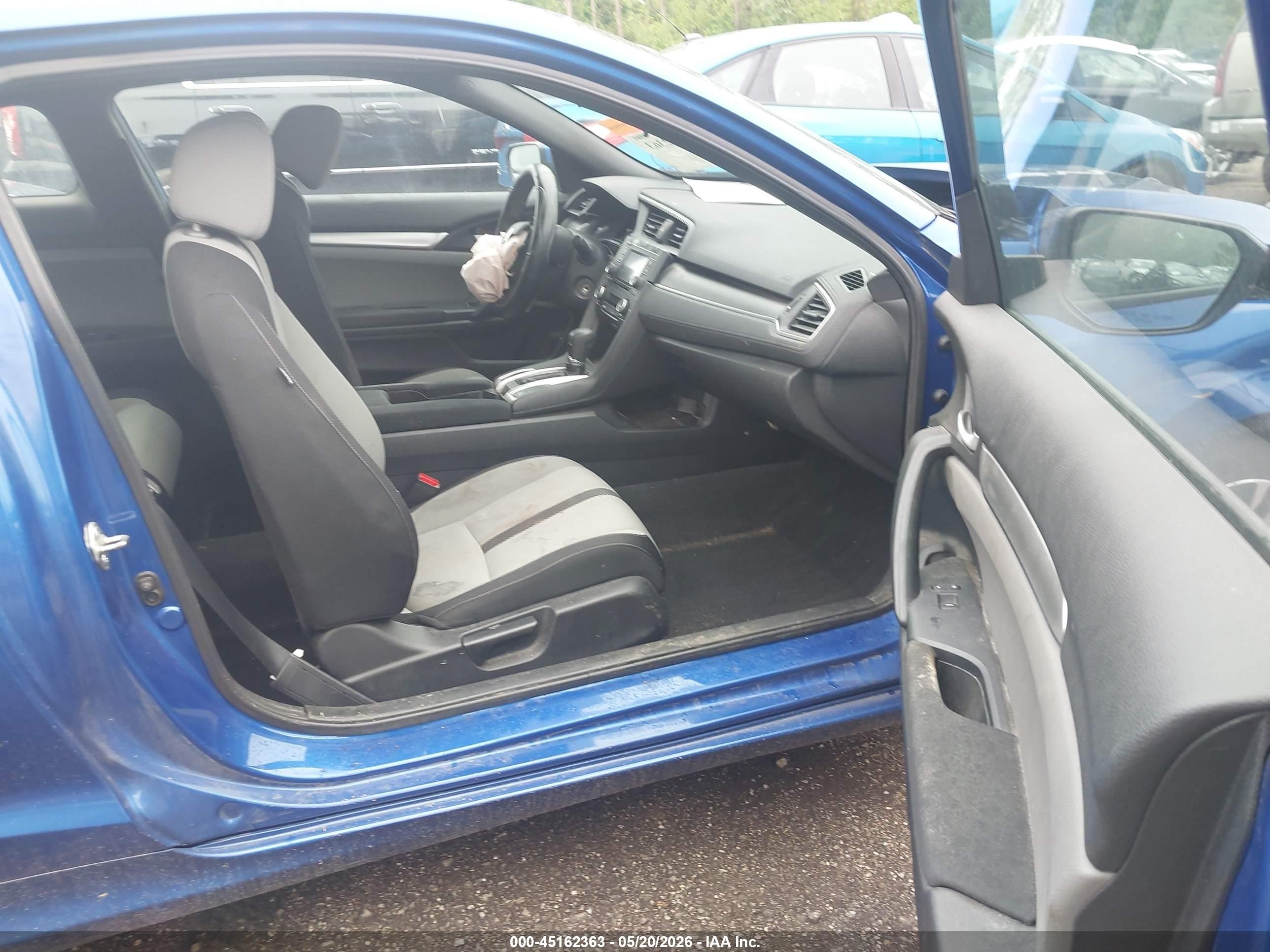 2018 Honda Civic Lx Синий vin: 2HGFC4B58JH302992