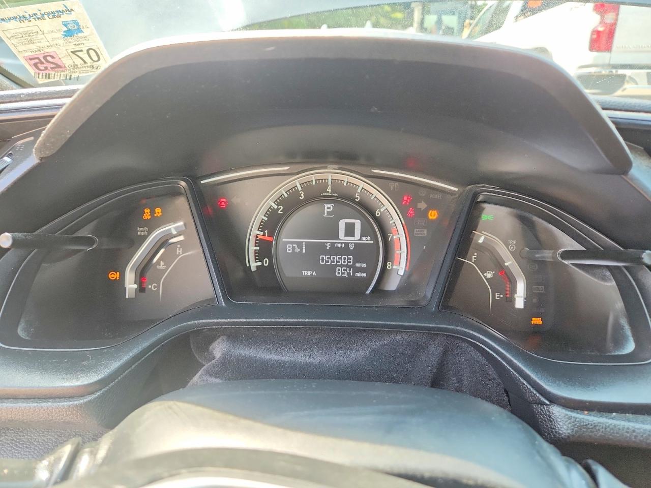 2018 Honda Civic Lx Black vin: 2HGFC4B59JH306923
