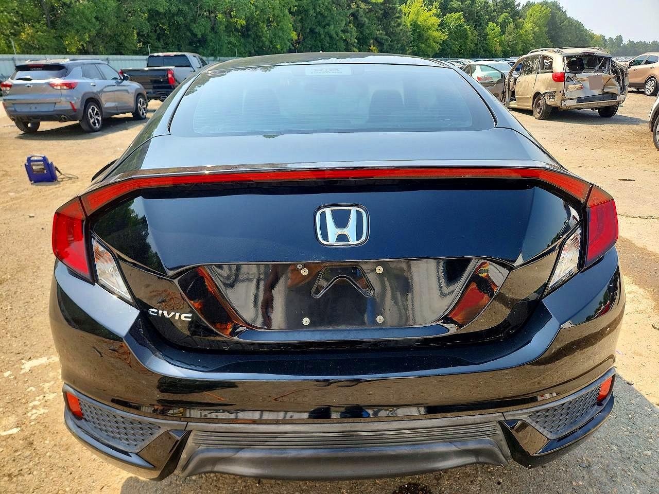 2018 Honda Civic Lx Black vin: 2HGFC4B59JH306923
