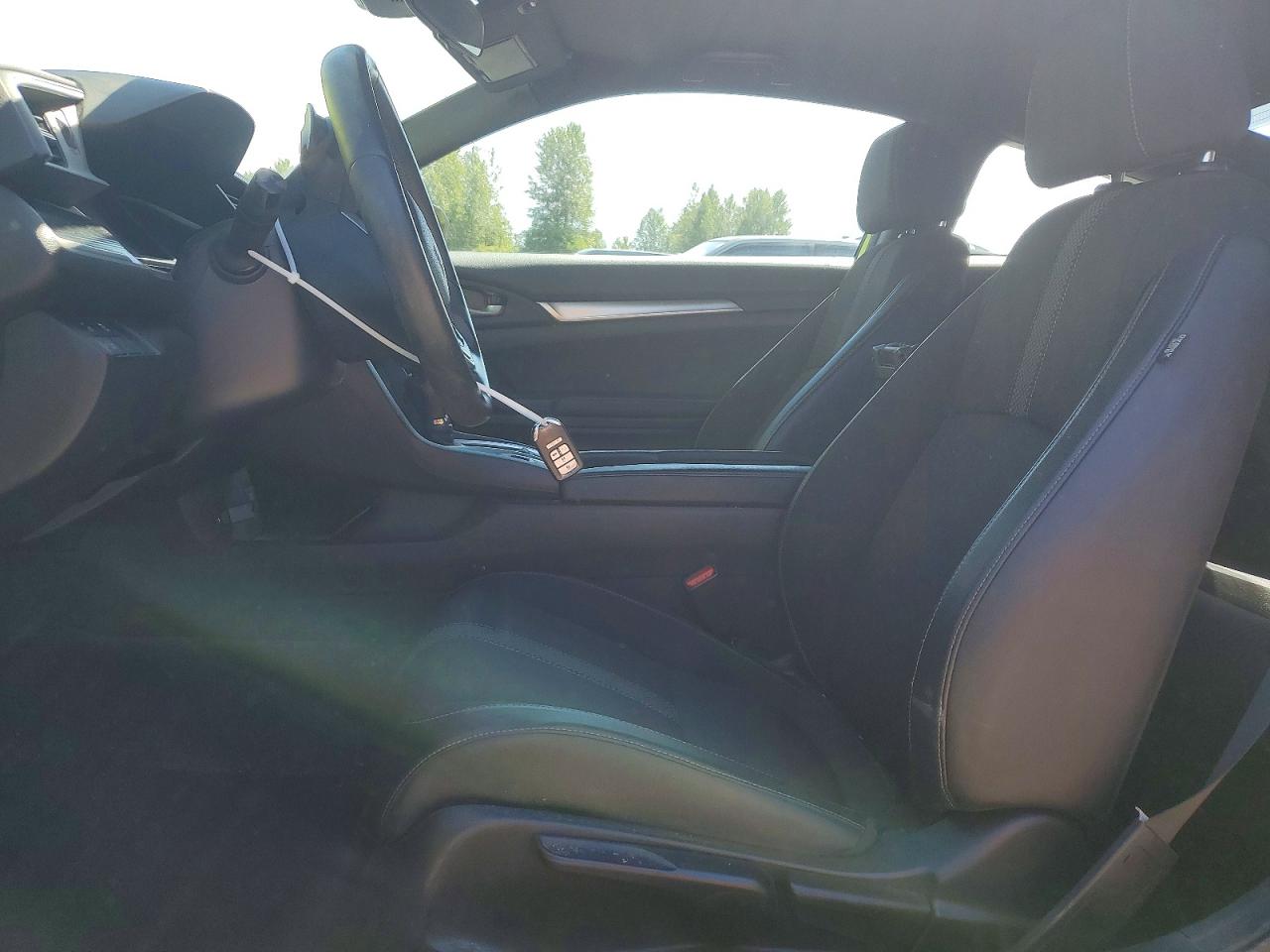 2019 Honda Civic Sport Yellow vin: 2HGFC4B82KH301512
