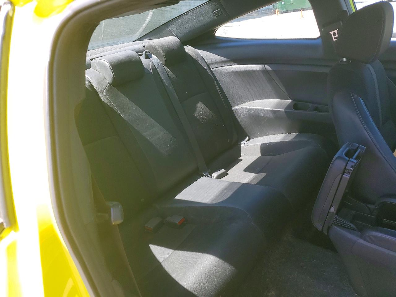 2019 Honda Civic Sport Yellow vin: 2HGFC4B82KH301512
