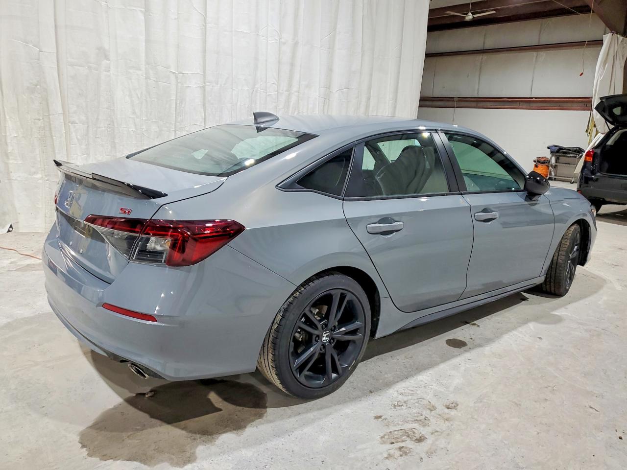 2025 Honda Civic Si Gray vin: 2HGFE1E50SH476500
