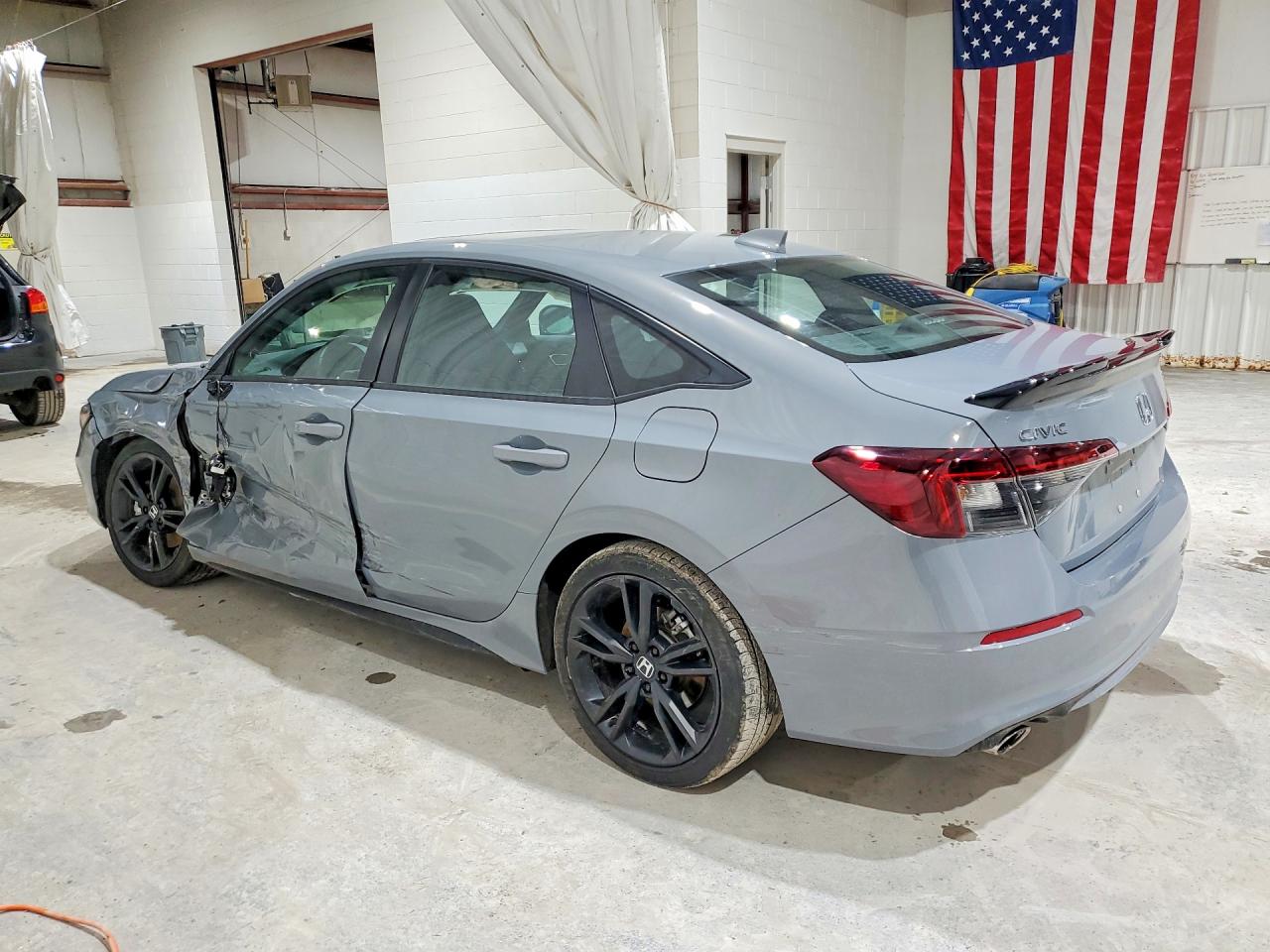 2025 Honda Civic Si Gray vin: 2HGFE1E50SH476500