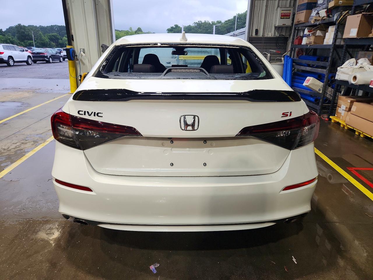 2026 Honda Civic Si White vin: 2HGFE1E51TH473297