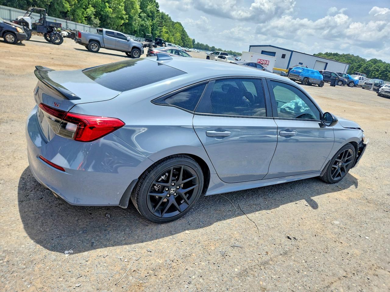 2024 Honda Civic Si Gray vin: 2HGFE1E53RH475609