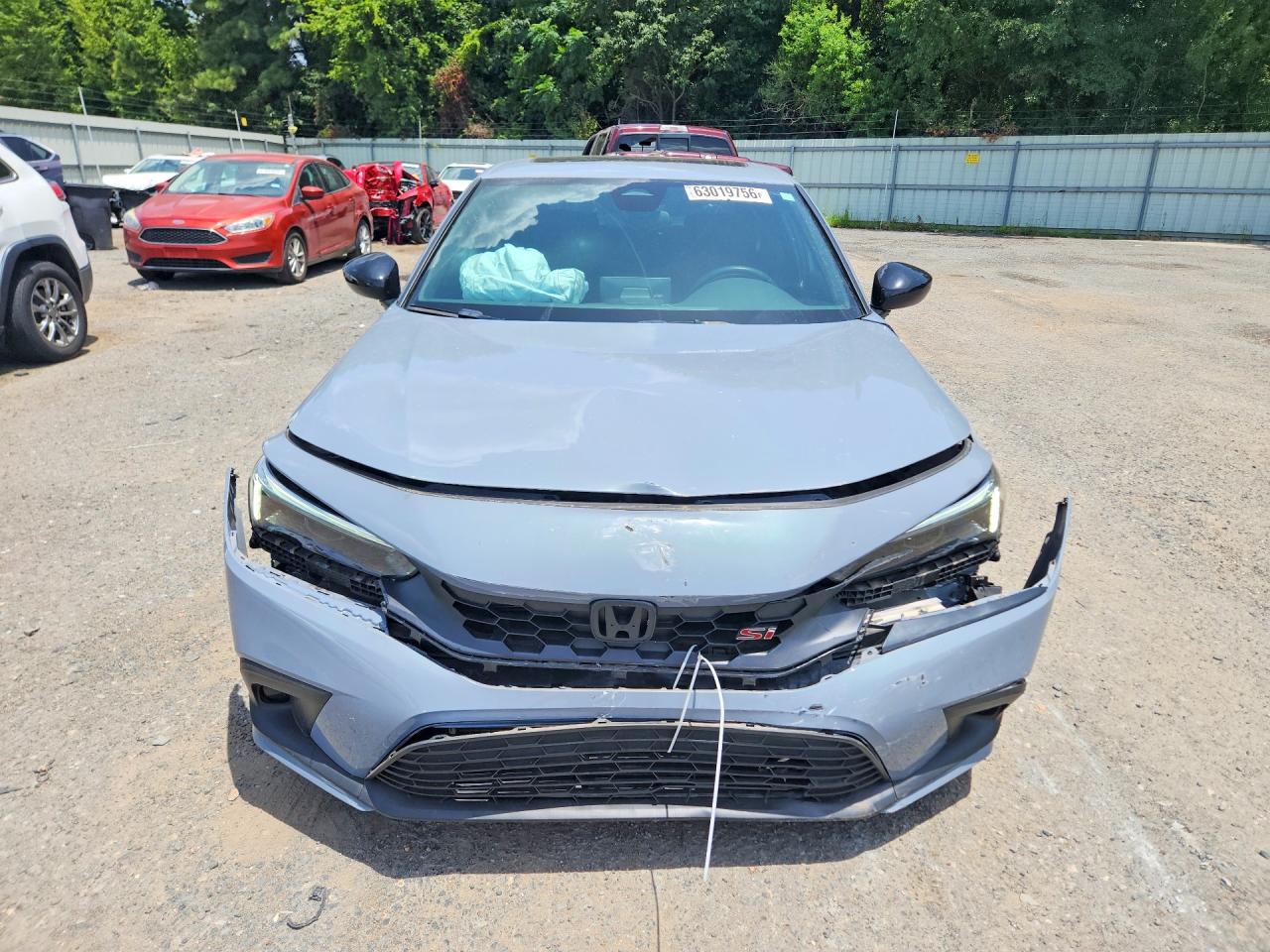2024 Honda Civic Si Gray vin: 2HGFE1E53RH475609
