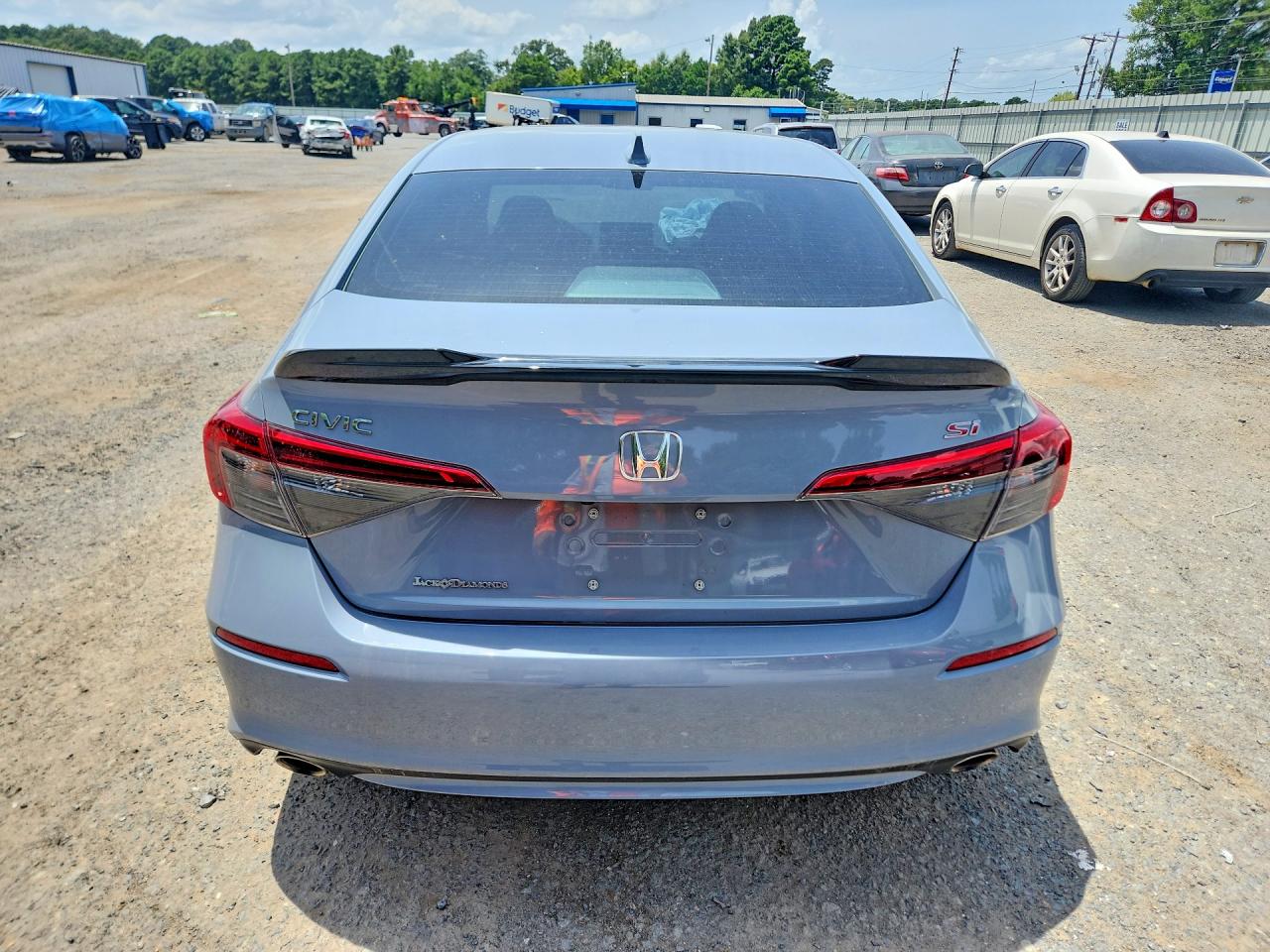 2024 Honda Civic Si Gray vin: 2HGFE1E53RH475609