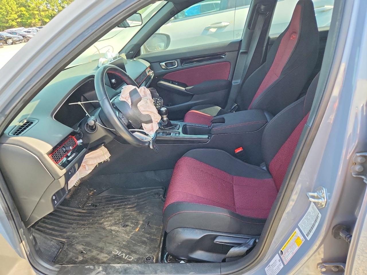 2024 Honda Civic Si Gray vin: 2HGFE1E53RH475609