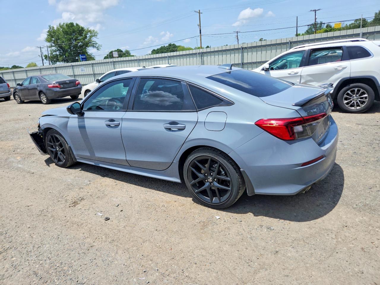 2024 Honda Civic Si Gray vin: 2HGFE1E53RH475609