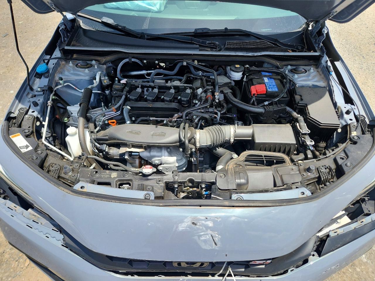 2024 Honda Civic Si Gray vin: 2HGFE1E53RH475609