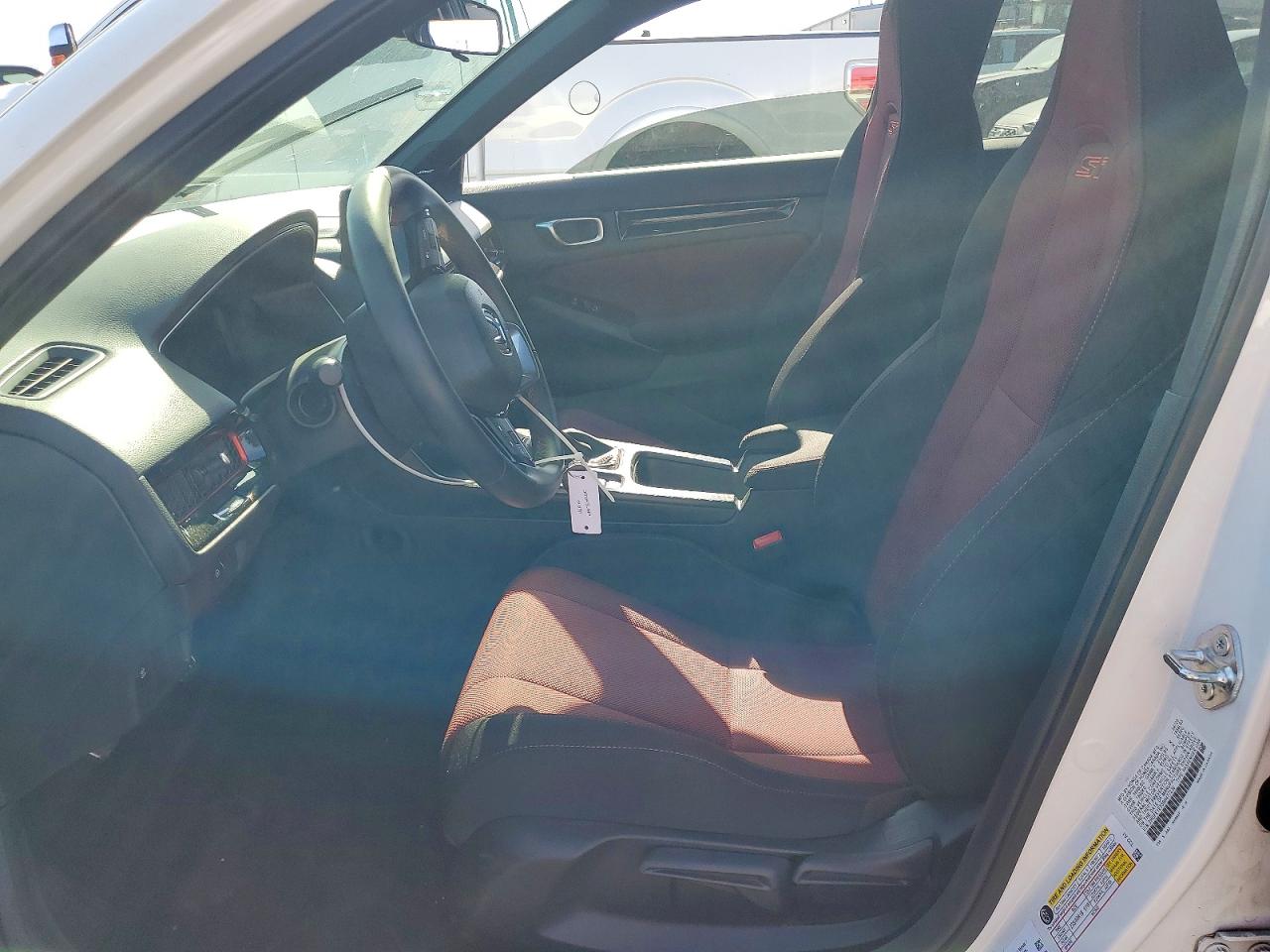 2025 Honda Civic Si White vin: 2HGFE1E53SH477236