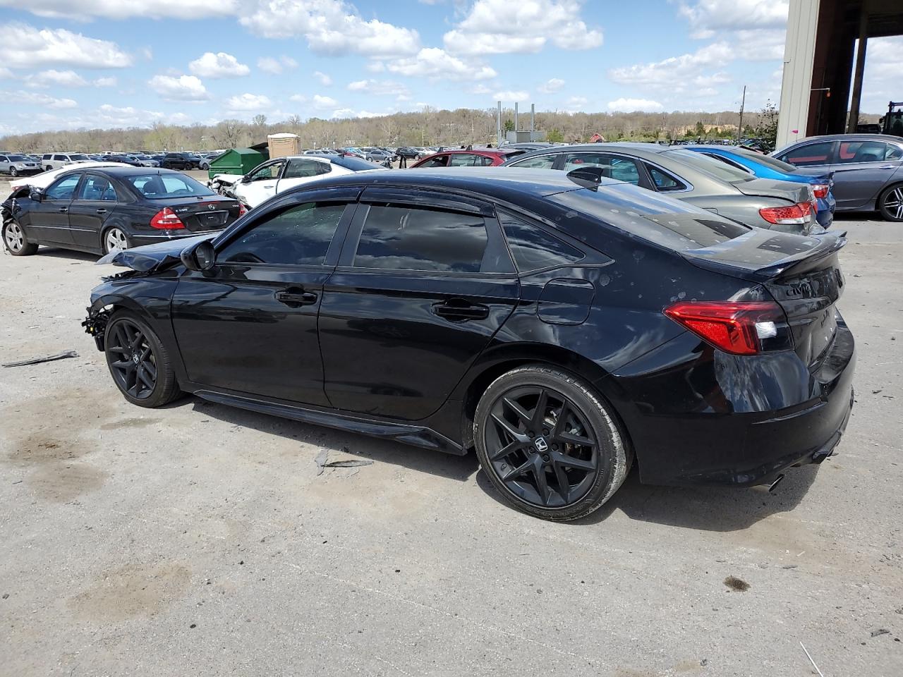 2023 Honda Civic Si Black vin: 2HGFE1E58PH473402