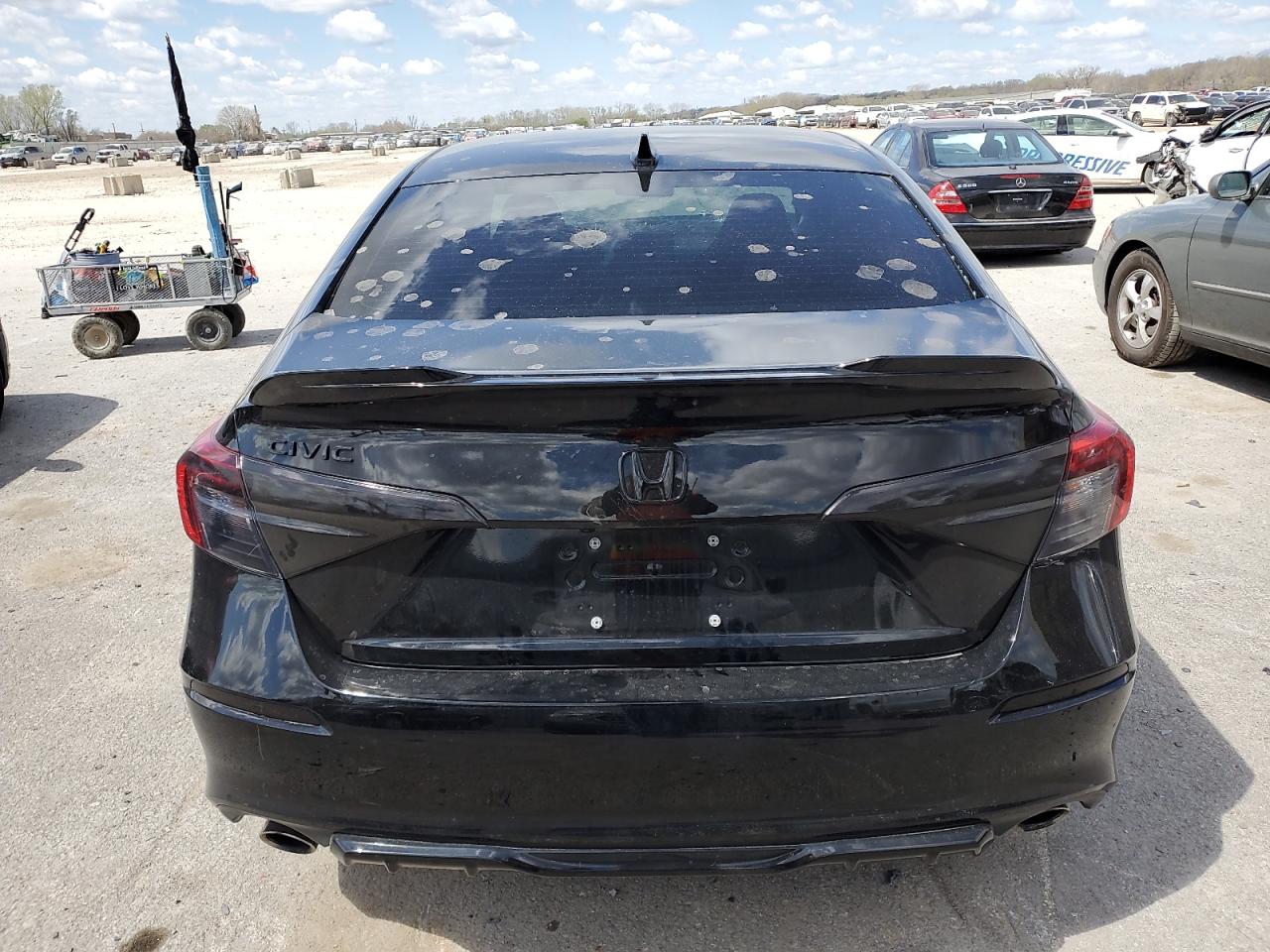 2023 Honda Civic Si Black vin: 2HGFE1E58PH473402