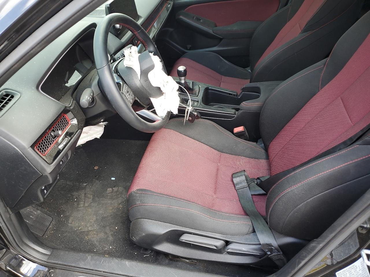 2023 Honda Civic Si Black vin: 2HGFE1E58PH473402