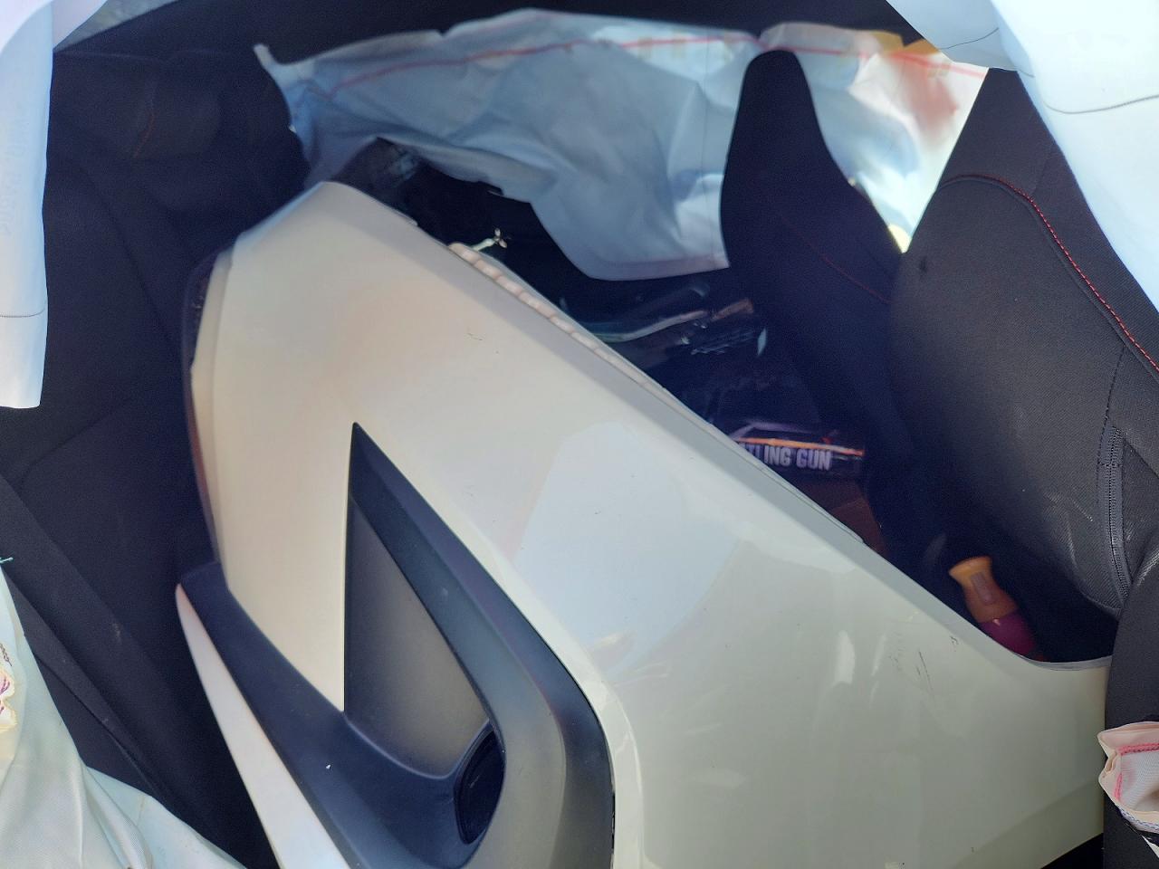 2024 Honda Civic Si White vin: 2HGFE1E58RH474326