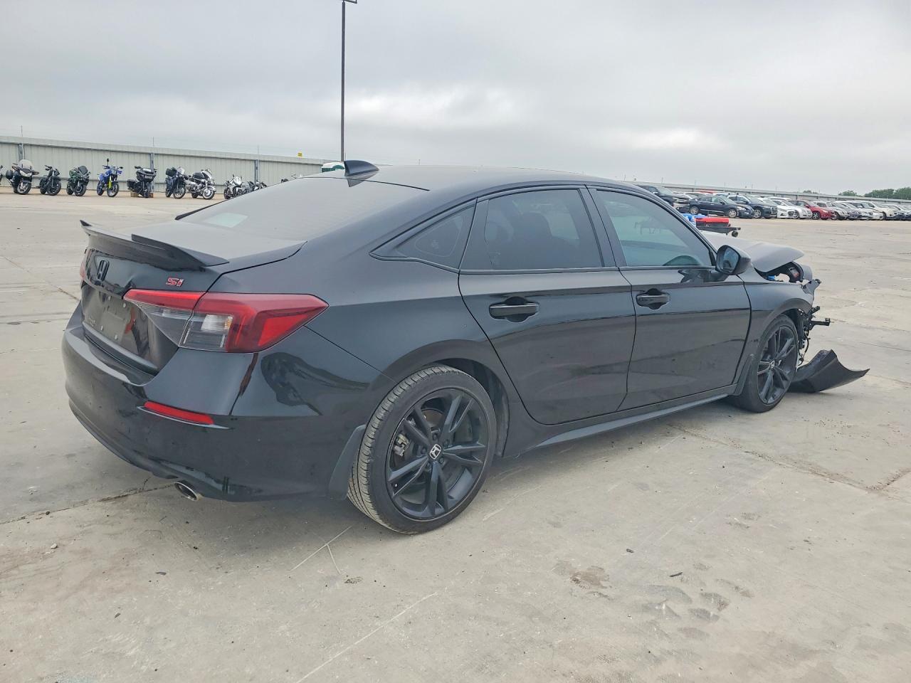 2025 Honda Civic Si Black vin: 2HGFE1E58SH472310