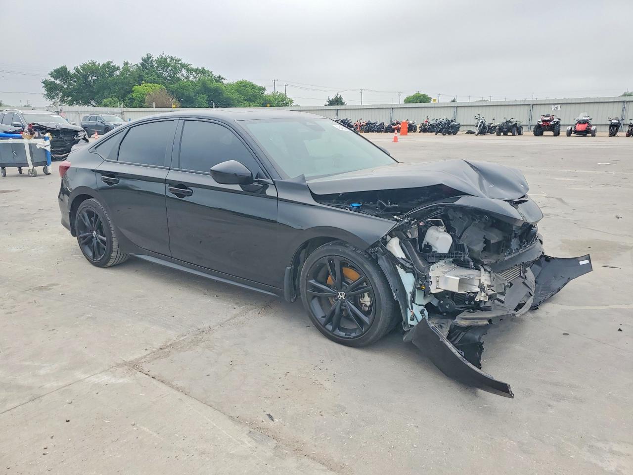 2025 Honda Civic Si Black vin: 2HGFE1E58SH472310