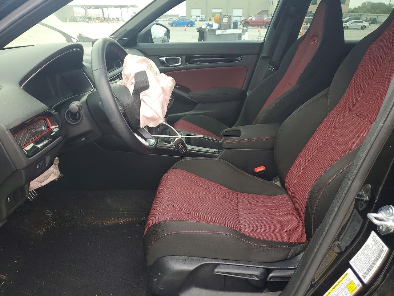 2025 Honda Civic Si Black vin: 2HGFE1E58SH472310