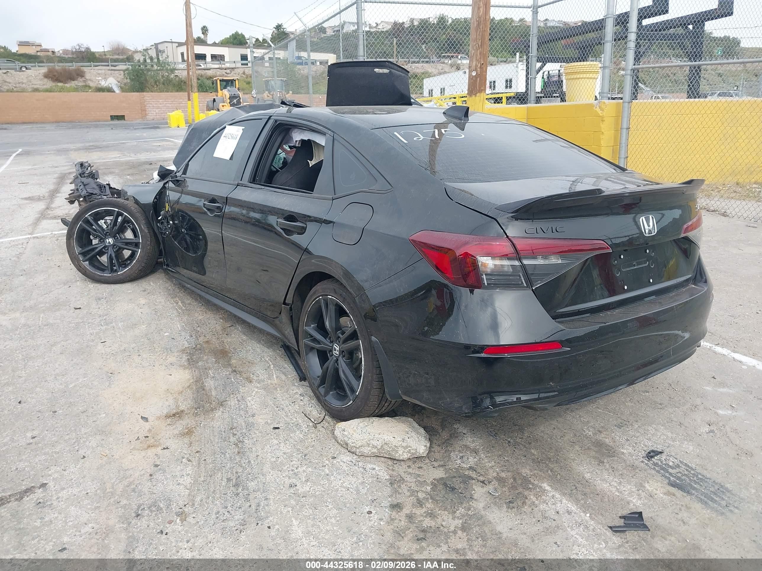 2026 Honda Civic Si Sedan Black vin: 2HGFE1E58TH471479
