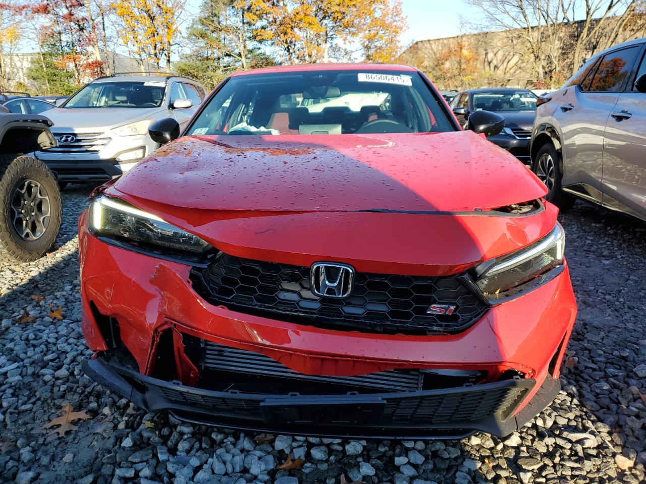 2026 Honda Civic Si Red vin: 2HGFE1E59TH470115