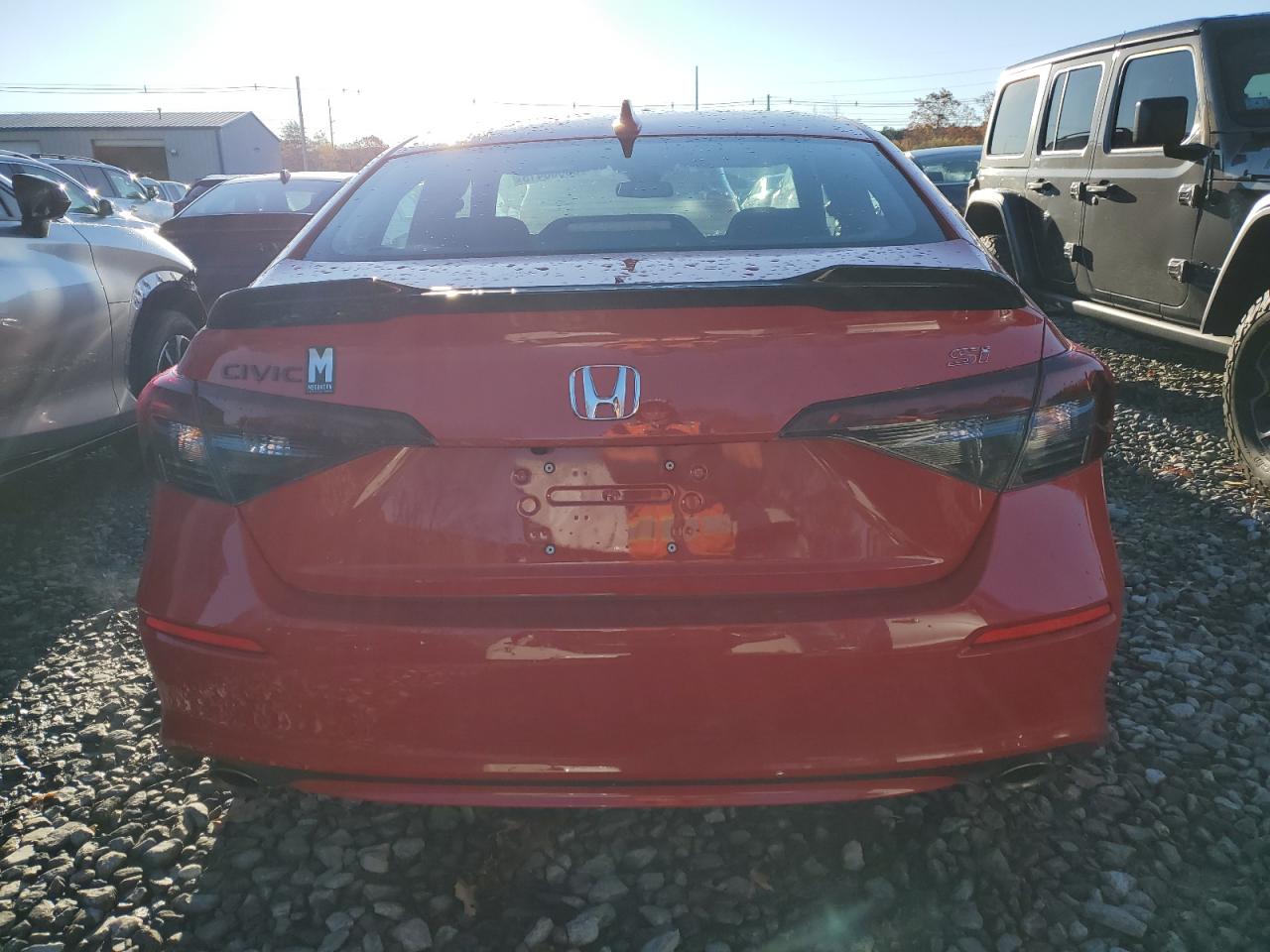 2026 Honda Civic Si Red vin: 2HGFE1E59TH470115