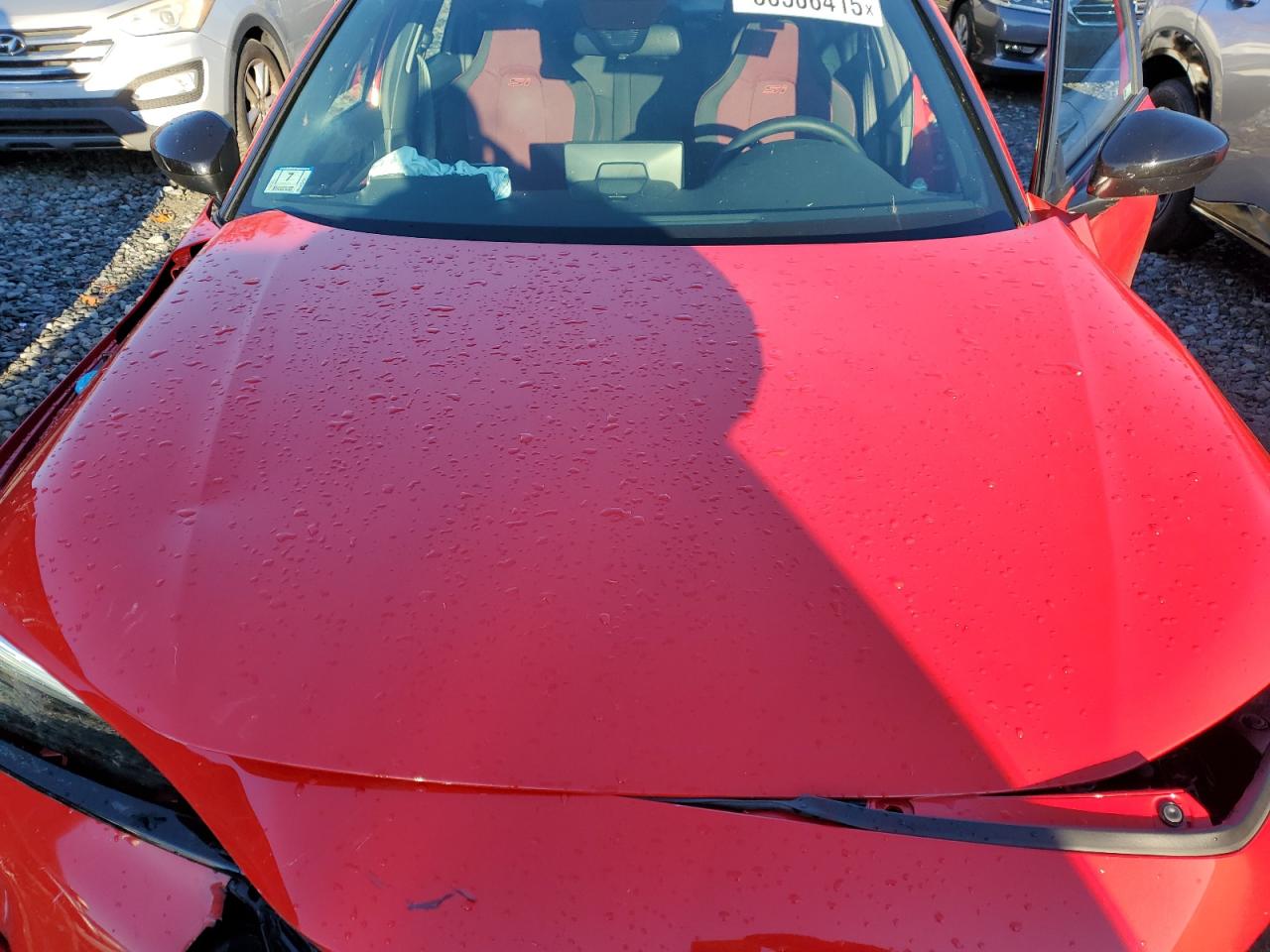 2026 Honda Civic Si Red vin: 2HGFE1E59TH470115