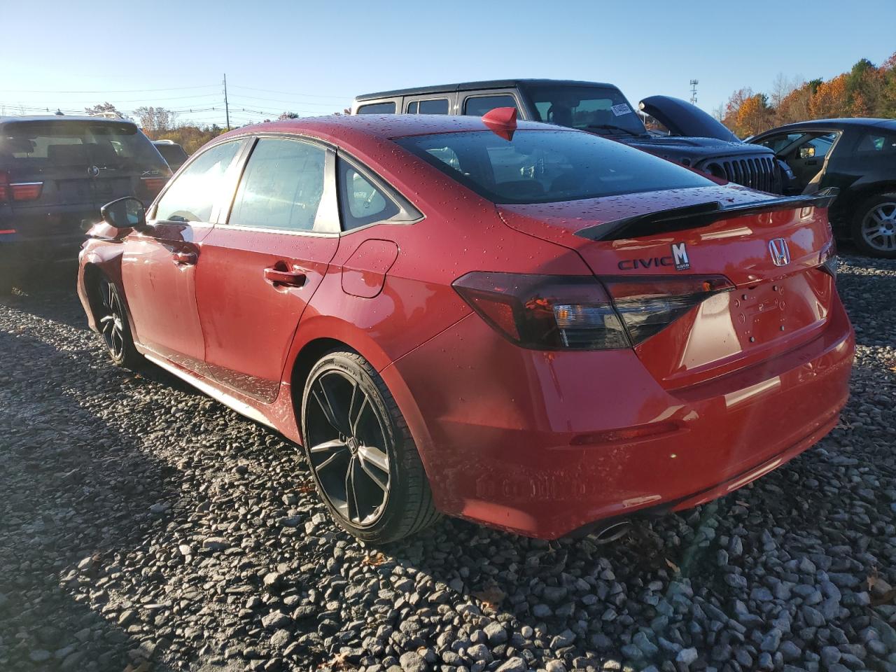 2026 Honda Civic Si Red vin: 2HGFE1E59TH470115